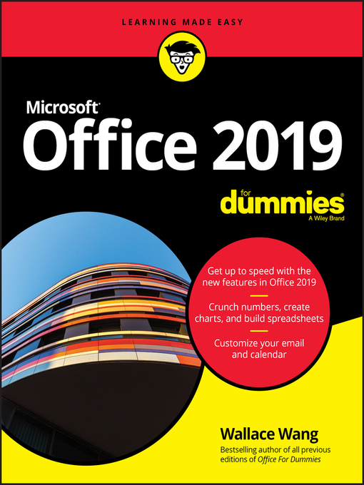 Title details for Office 2019 For Dummies by Wallace Wang - Wait list